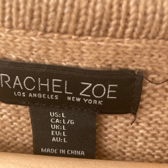 Rachel Zoe midi knit dress with wrap around belt - Picture 2 of 2